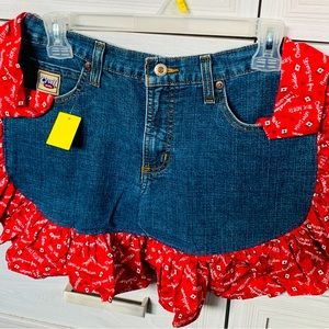 Denim 1/2 Apron made from Jeans